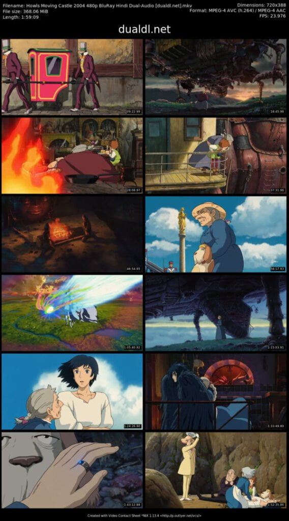 Howls Moving Castle Movie