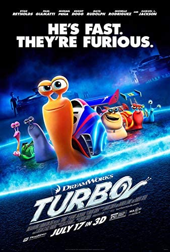 Turbo 2013 BRRip Dual Language 300 MB Free Download