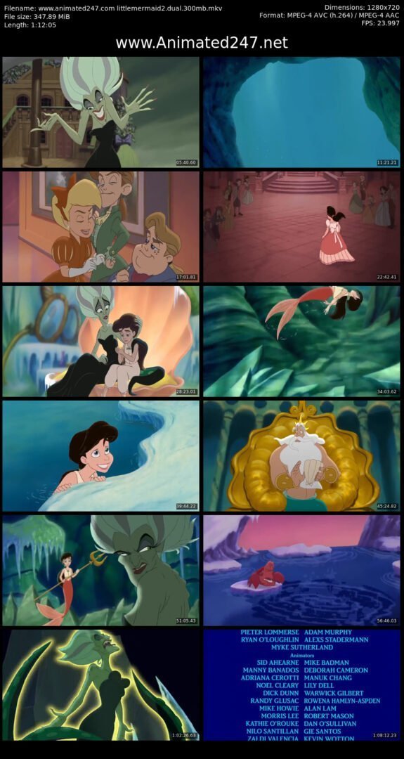 Little Mermaid 2 Free Download Hindi Dubbed 300 MB