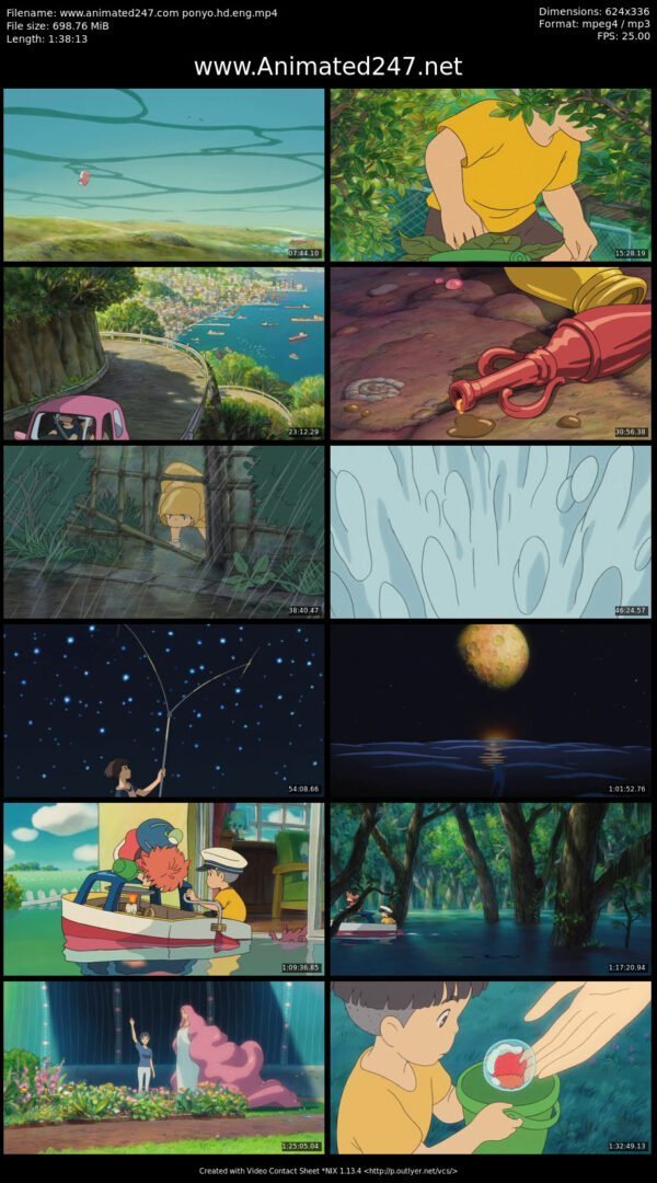 Ponyo Movie Free Download English HD 720P DVDRip