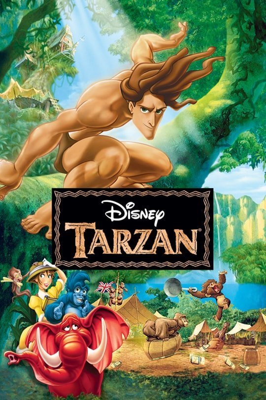 Tarzan Disney Movie Free Download English and Hindi Dubbed 300MB