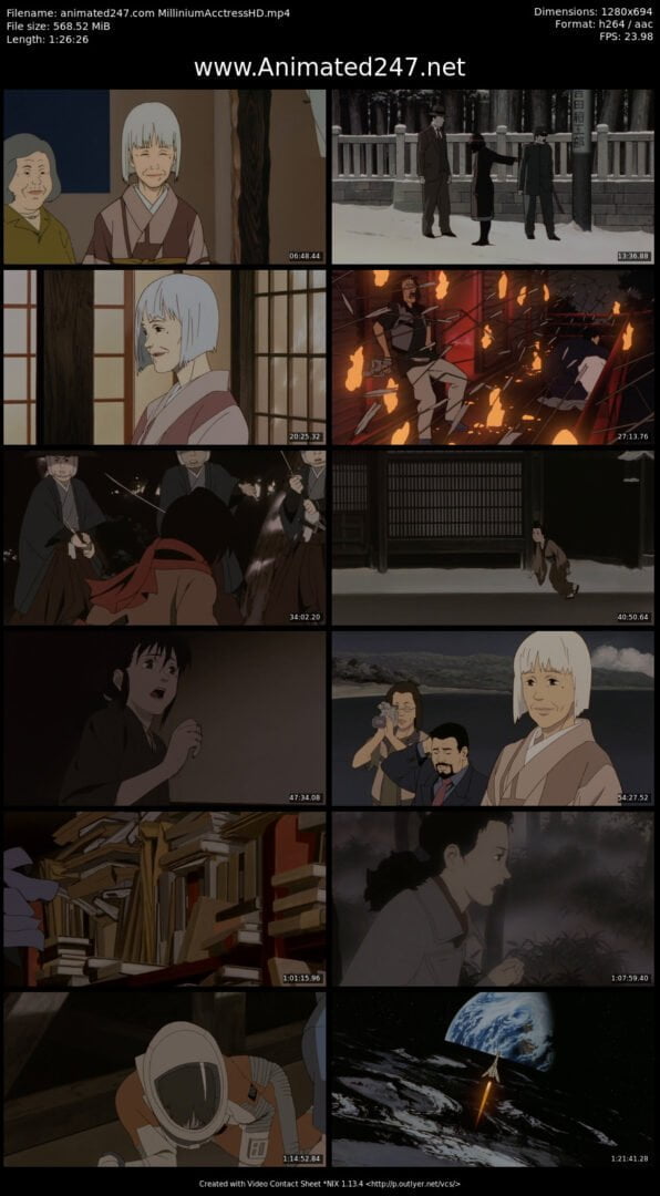 Millennium Actress BluRay English Dubbed