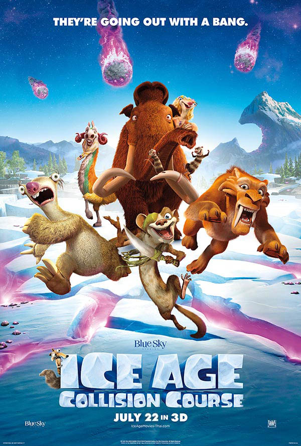Ice Age Collision Course English and Hindi Dual Audio 300MB 480P