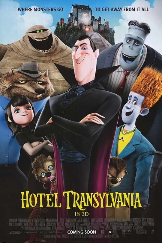 Hotel Transylvania English 480P & 720P Free Download