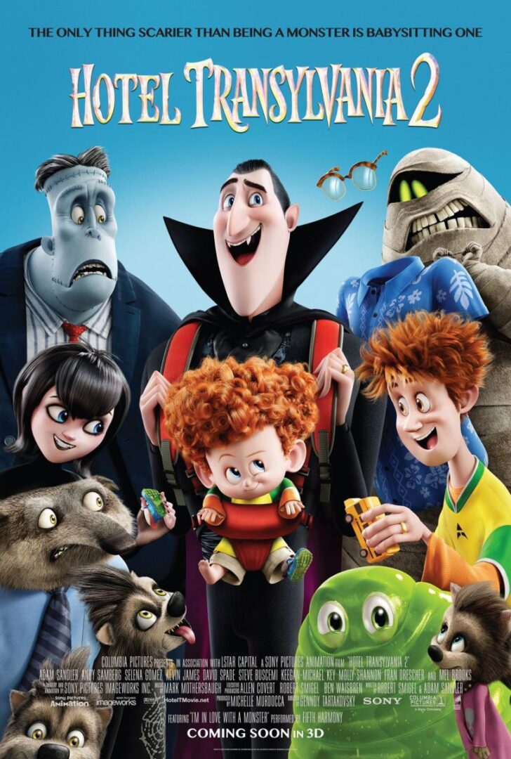 Hotel Transylvania 2 English 480P & 720P ESub Download