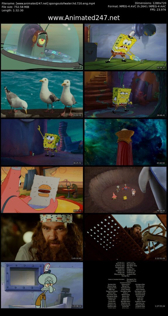 The SpongeBob Movie Sponge Out of Water HD Free Download