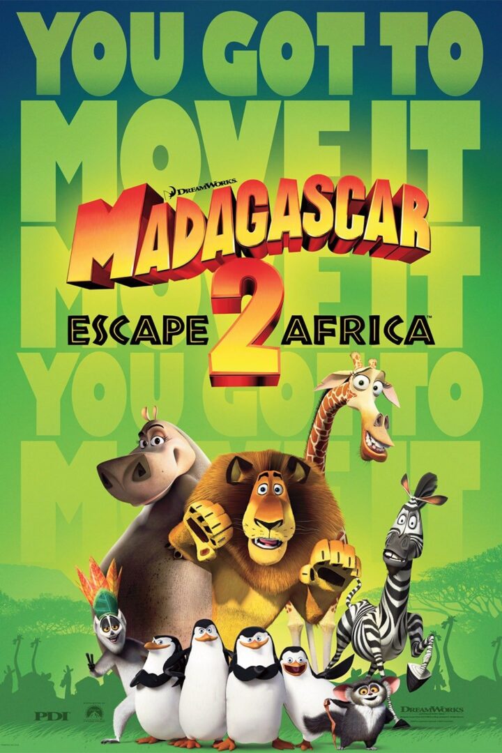 Madagascar 2 Escape 2 Africa Free Download English & Hindi Dubbed 300MB