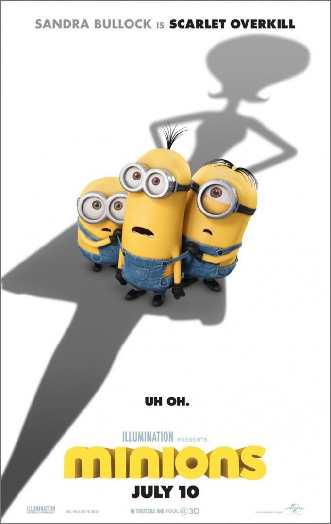 Minions English and Hindi Dual Audio HD 720P Bluray