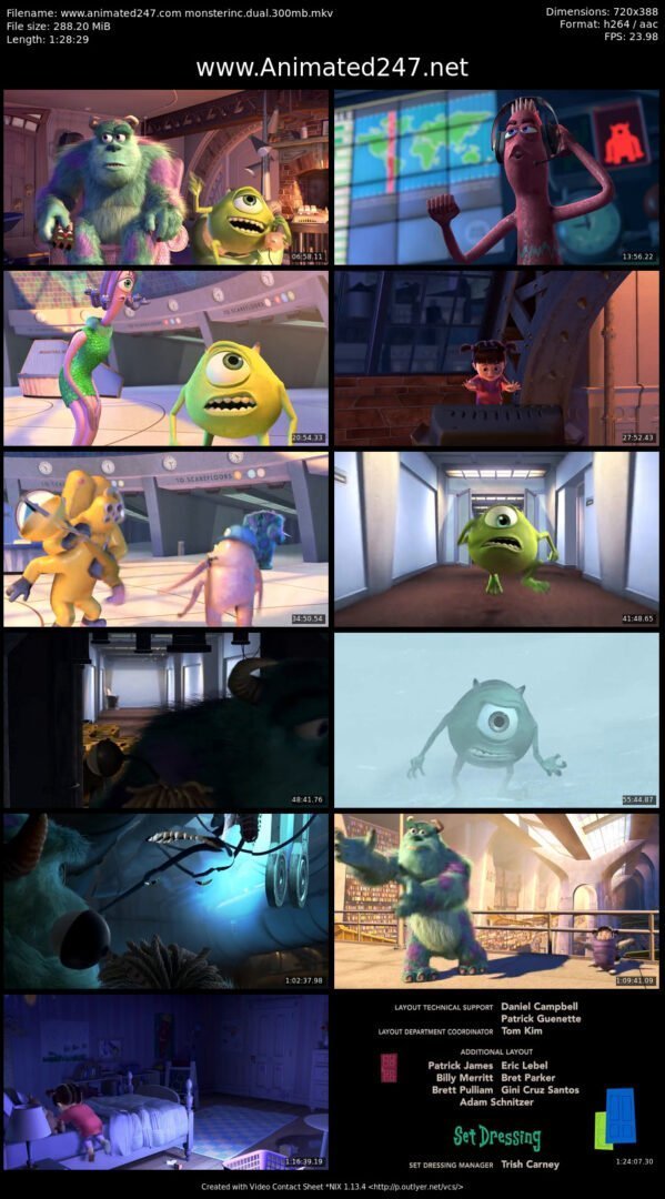 Monsters Inc Full Movie