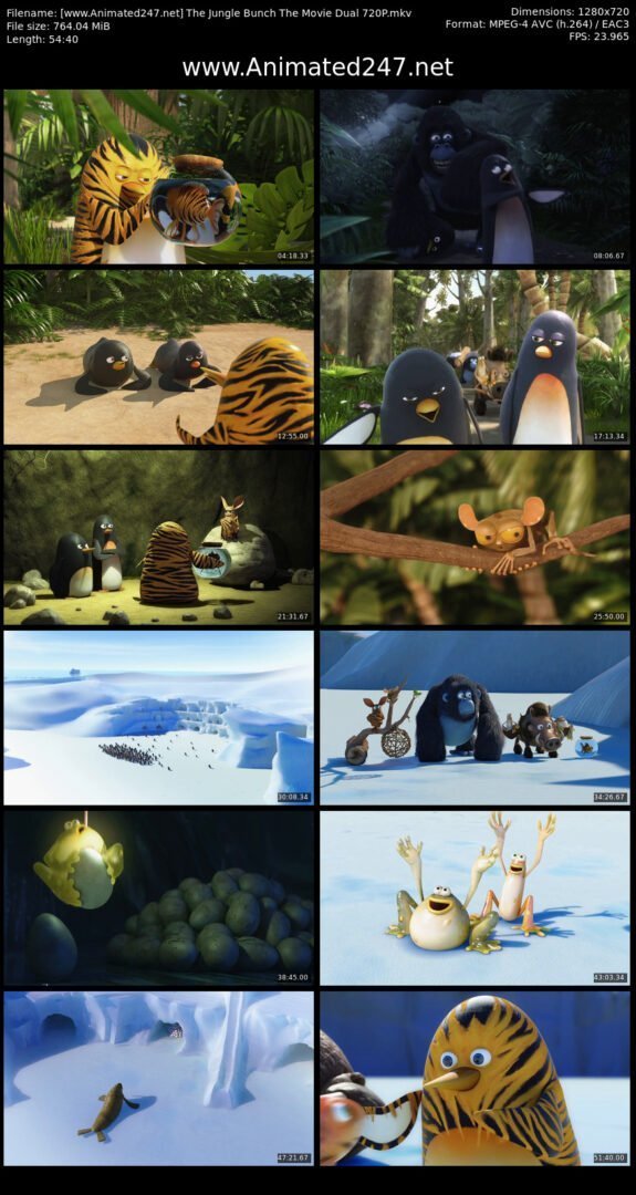 The Jungle Bunch The Movie Dual Audio HD 720P
