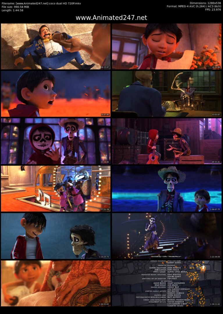 Coco English & Hindi Dubbed Dual Audio HD 720P