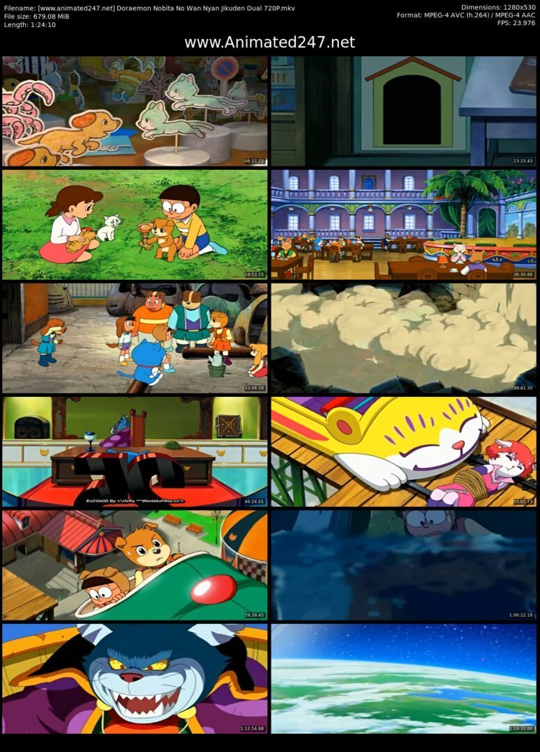 Doraemon Nobita No Wan Nyan Jikuden Dual Audio Hd 720P