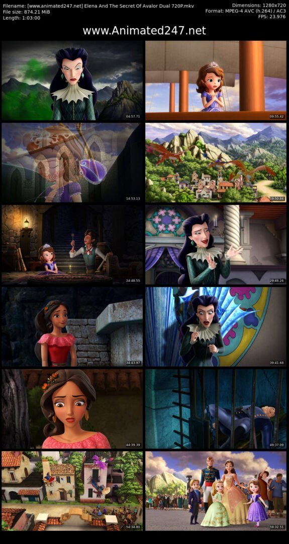 Elena And The Secret Of Avalor Dual Audio HD 720P