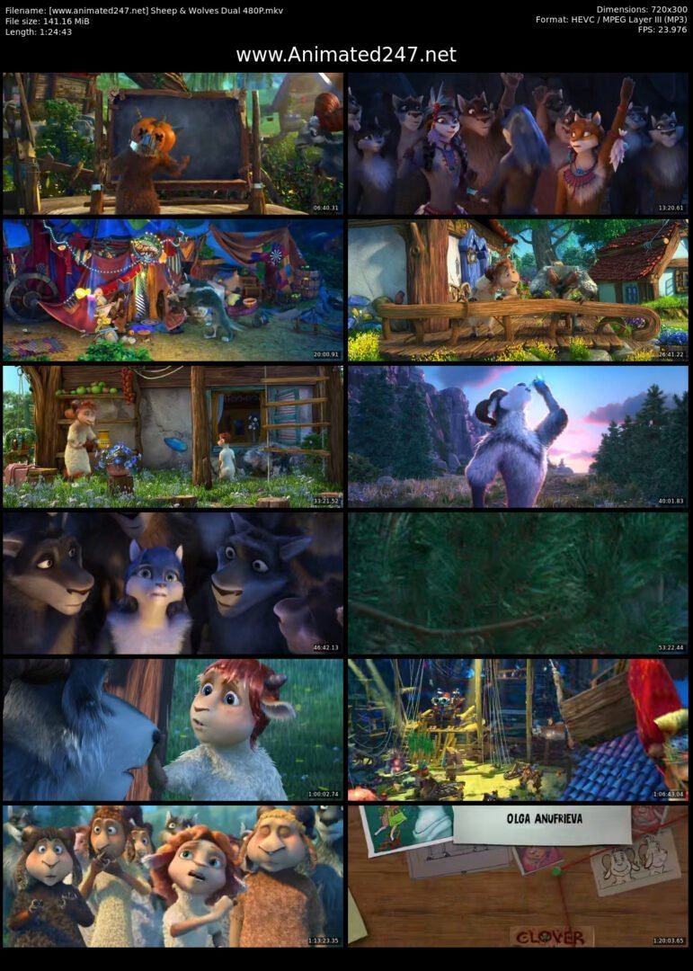 Sheep & Wolves Dual Audio 480P x265