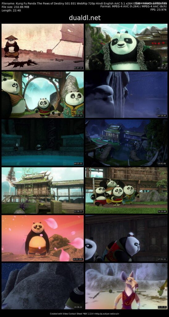 Kung Fu Panda The Paws of Destiny S01 E01