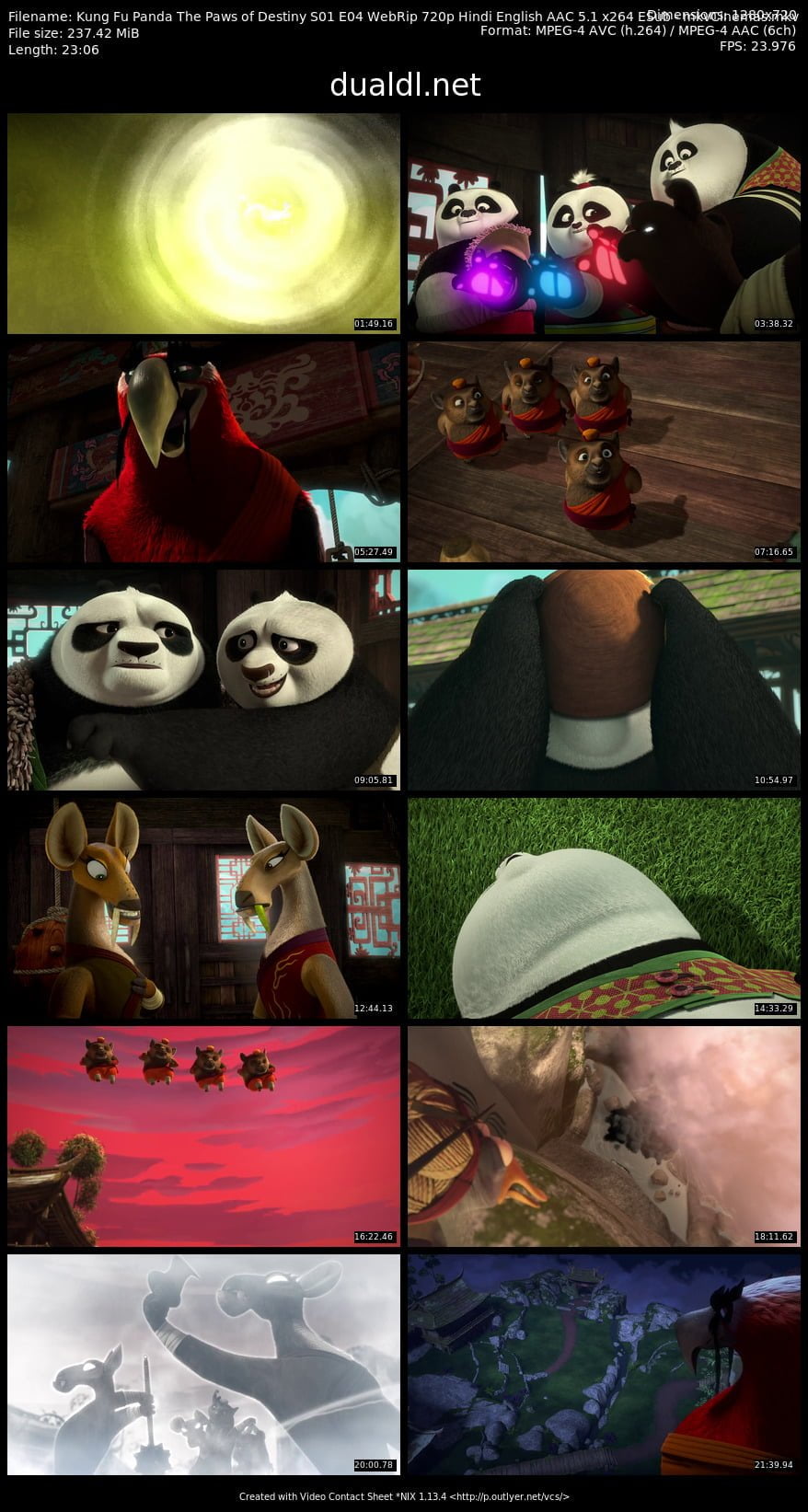 Kung Fu Panda The Paws of Destiny Season 1 Episode 4 Hindi Dubbed