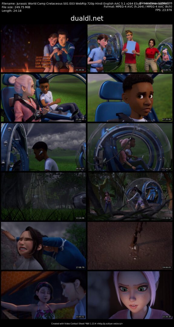 Jurassic World Camp Cretaceous Season 1 Episode 3 In Hindi Dubbed Download