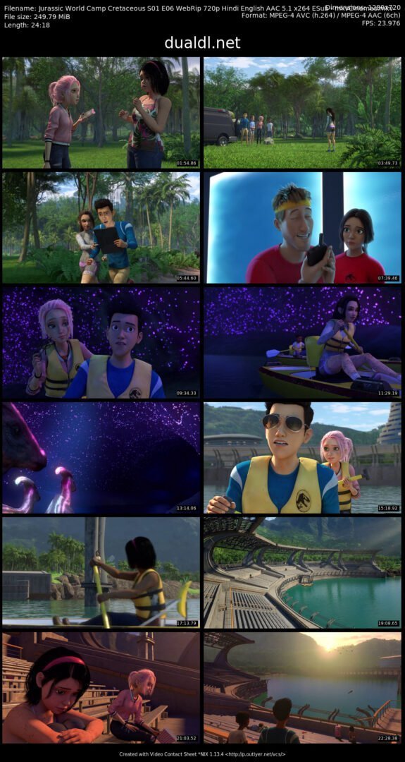Jurassic World Camp Cretaceous Season 1 Episode 6 In Hindi Dubbed Download