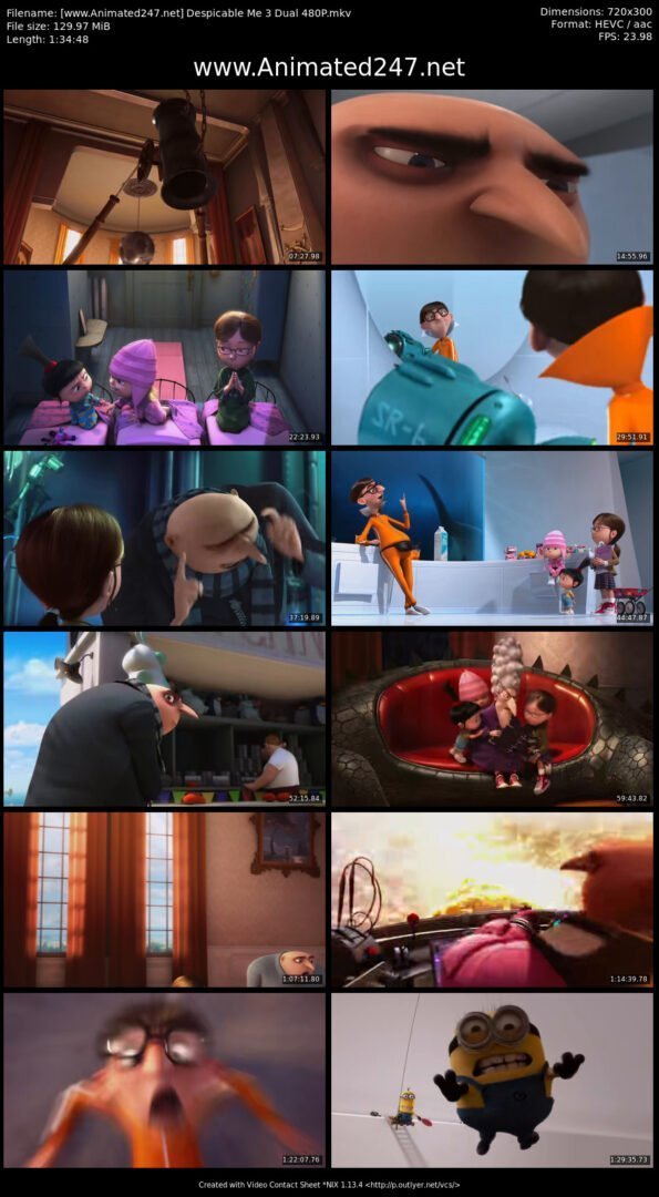 Despicable Me 3 Full Movie In Hindi Download