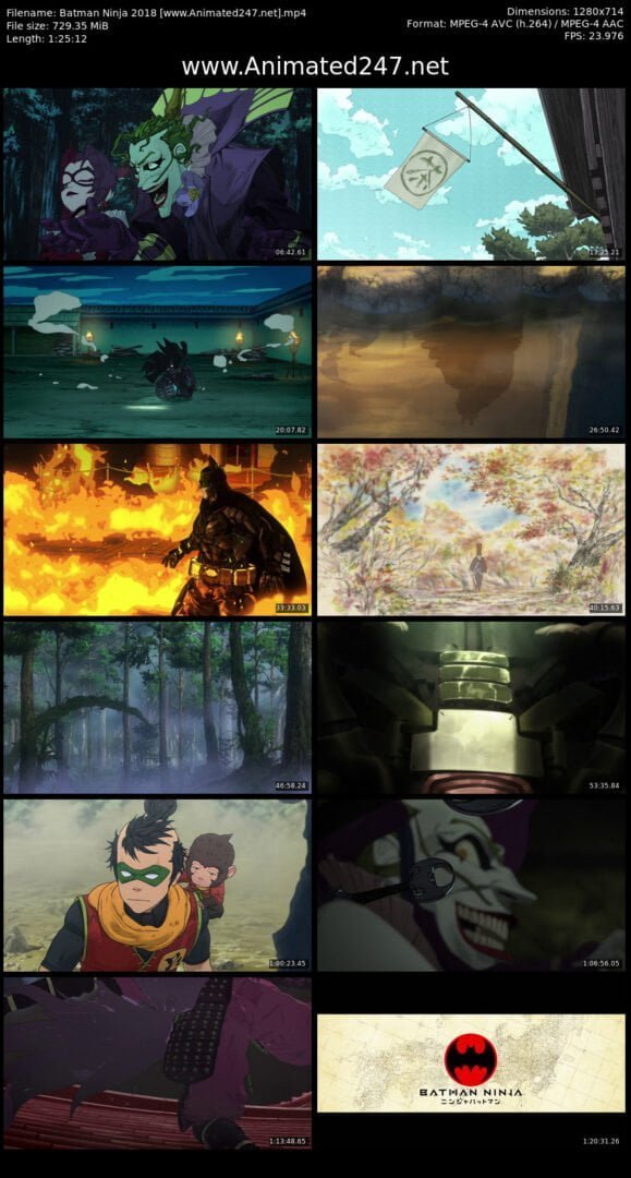 Batman Ninja 2018 English BRRip HD 720P