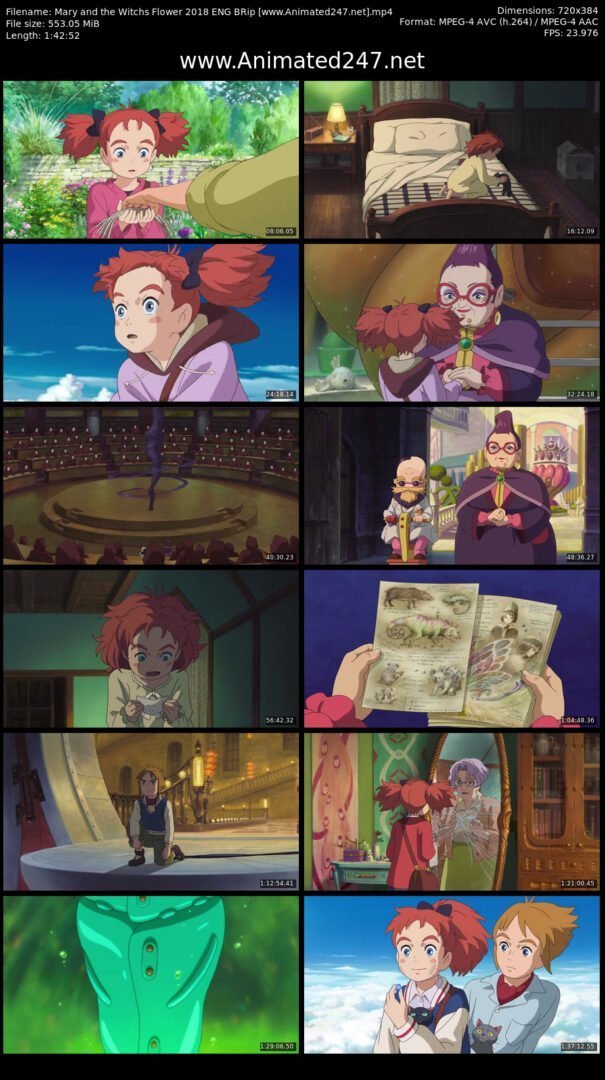 Mary and the Witch's Flower 2018 Eng Dub BRRip 720P
