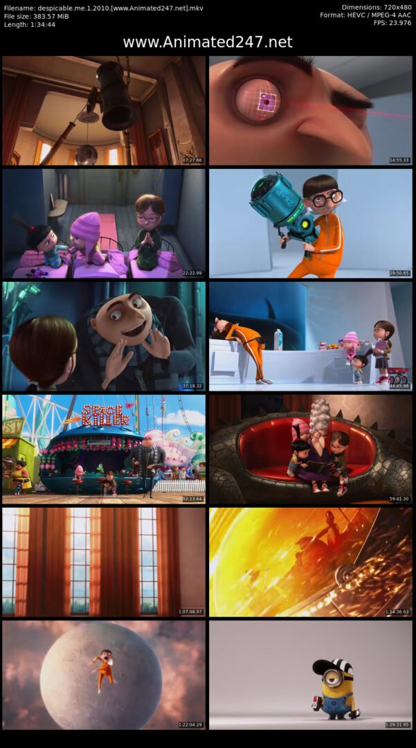 Despicable Me Free Download English and Hindi Dubbed