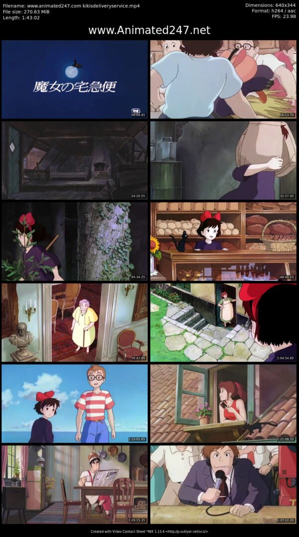 Kikis Delivery Service Free Download Full Movie HD DVDRip