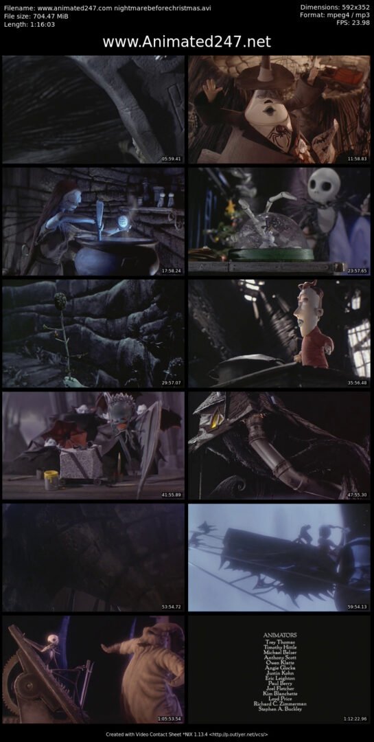 The Nightmare Before Christmas Free Download English HD