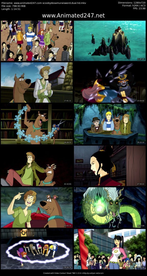 Scooby Doo and the Samurai Sword Free Download Dual Audio HD