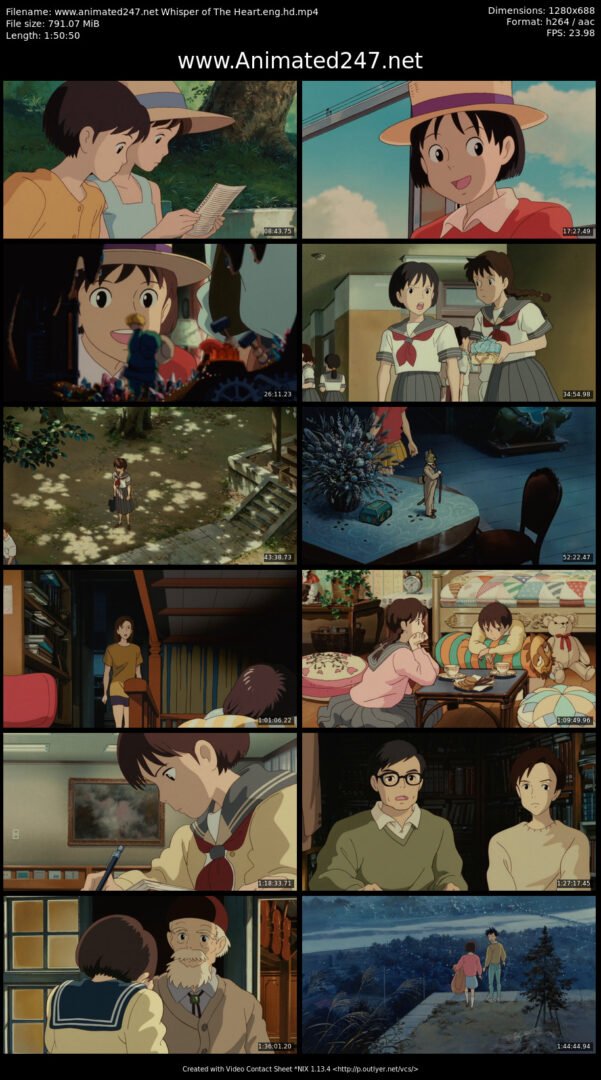 Whisper of the Heart Free Download English Full Movie