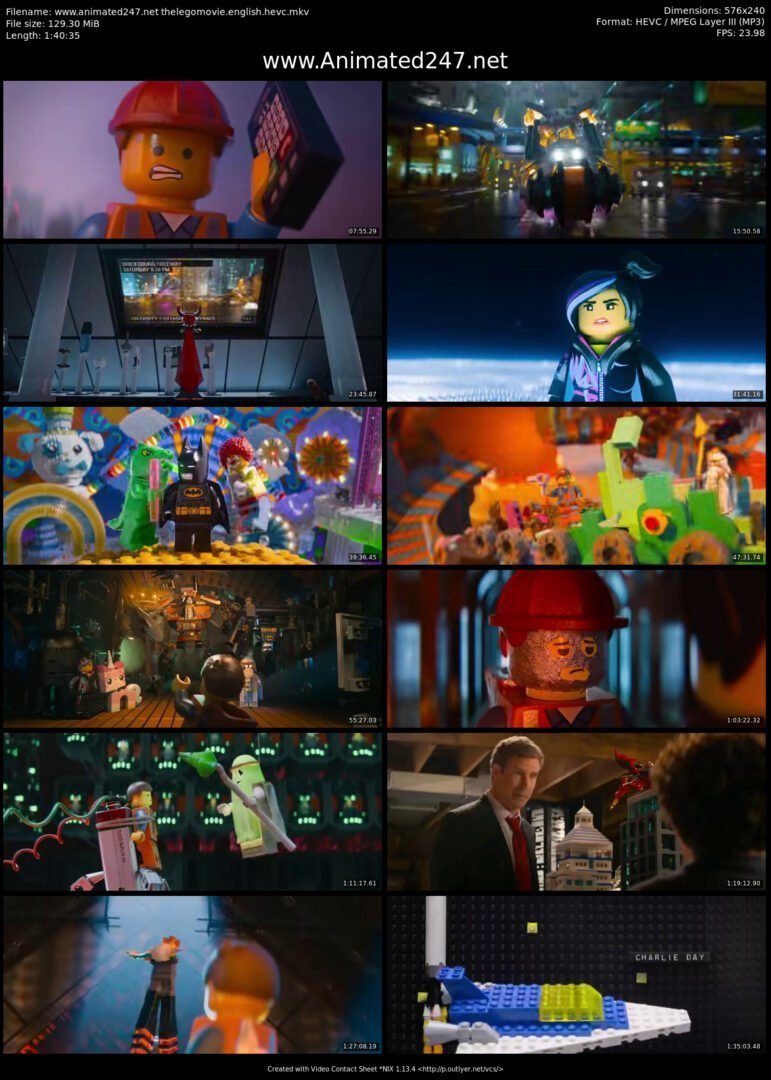 The Lego Movie 2014 Free Download English 300MB