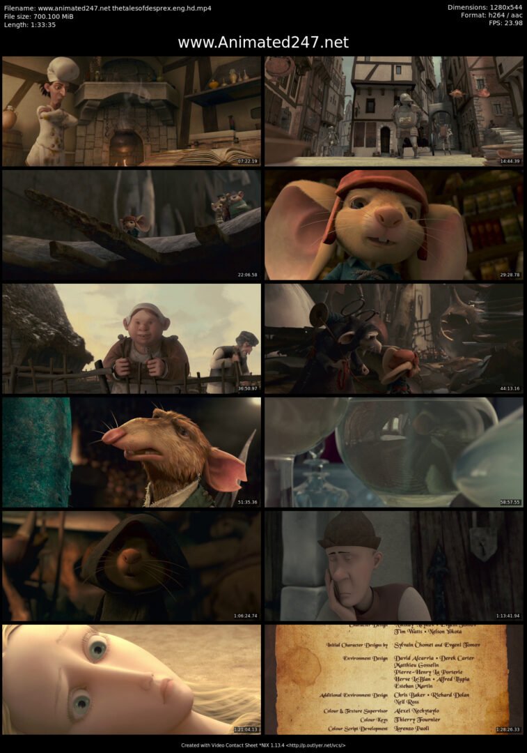The Tales of Despereaux Free Download English HD DVDRip