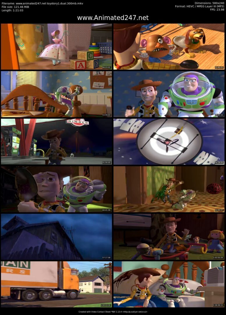 Toy Story 1 Full Movie 1995 in Hindi Dubbed