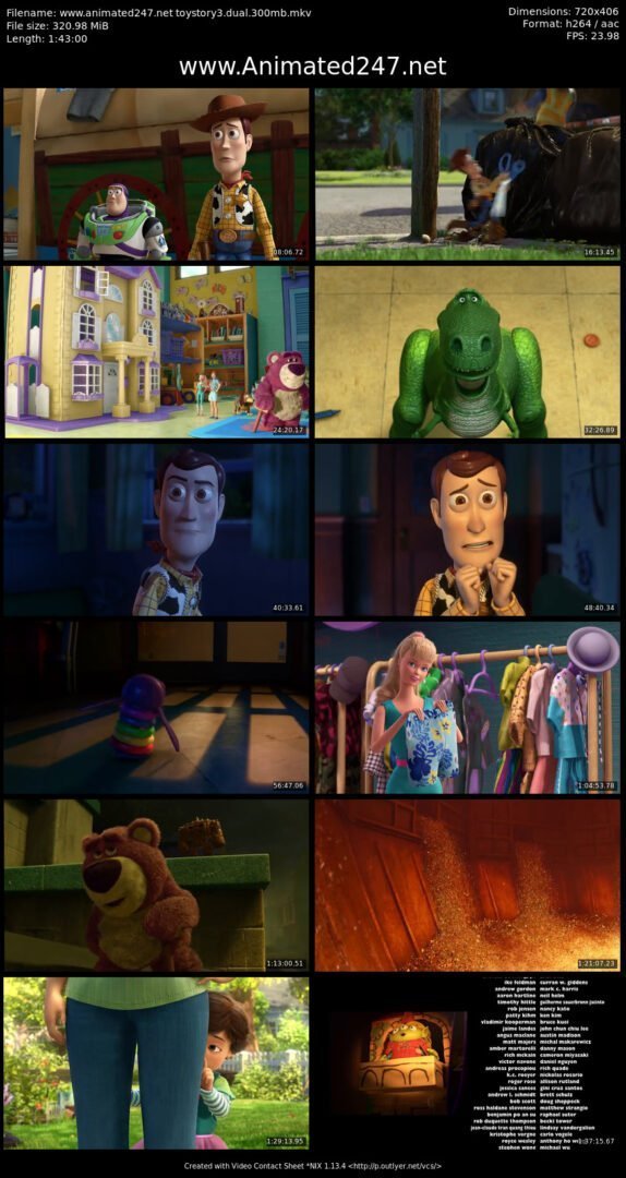 Toy Story 3 Full Movie